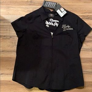 NWT 2X Harley Dress Shirt